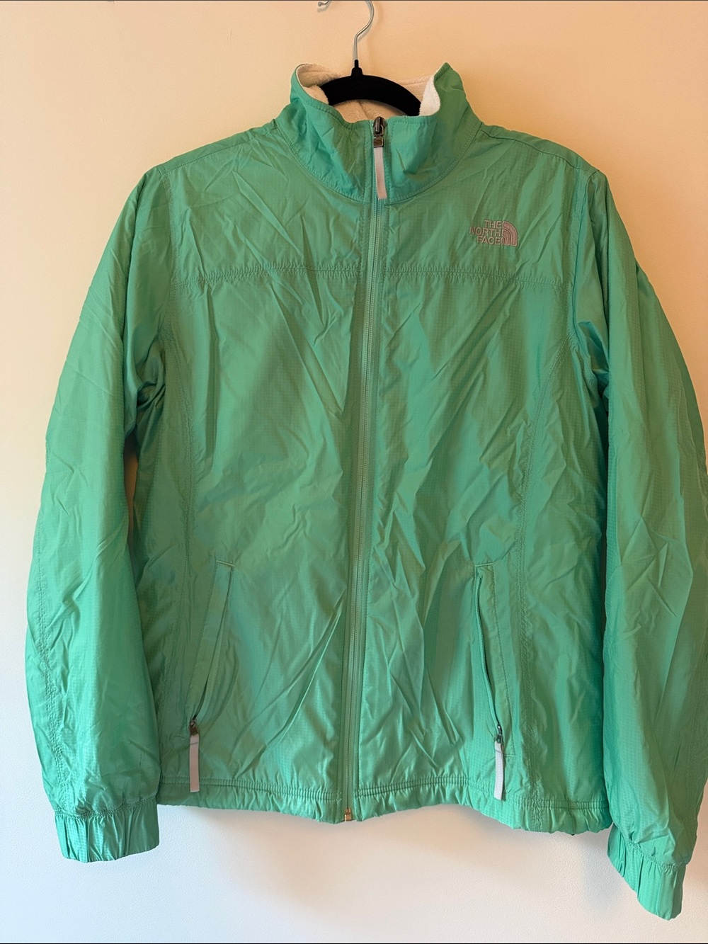 The North Face Mint Green Lightweight Shirt Jacket